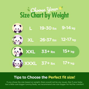 Natural Blossom Pull-On Baby Diapers | Ultra-Slim, Hypoallergenic, Super Soft, Vegan | Size 6 (4T-5T, 33 lbs+) | 80 Count