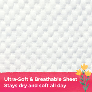 Natural Blossom Band Baby Diapers | Ultra-Slim, Hypoallergenic, Super Soft, Vegan | Size 1 (NB, –11 lbs) | 30 Count